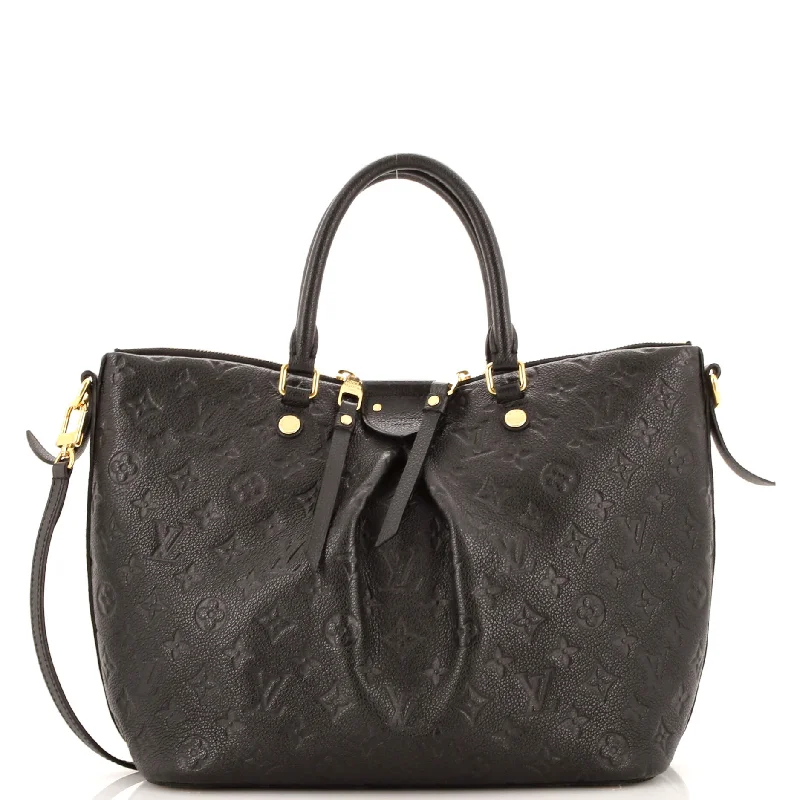 Shoulder bags with elegant gold-tone hardware -Mazarine Handbag Monogram Empreinte Leather MM