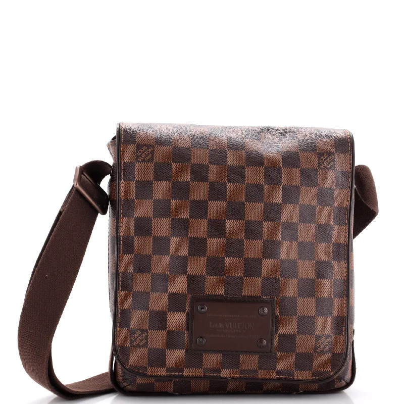 Shoulder bags with animal prints for flair -Brooklyn Handbag Damier PM