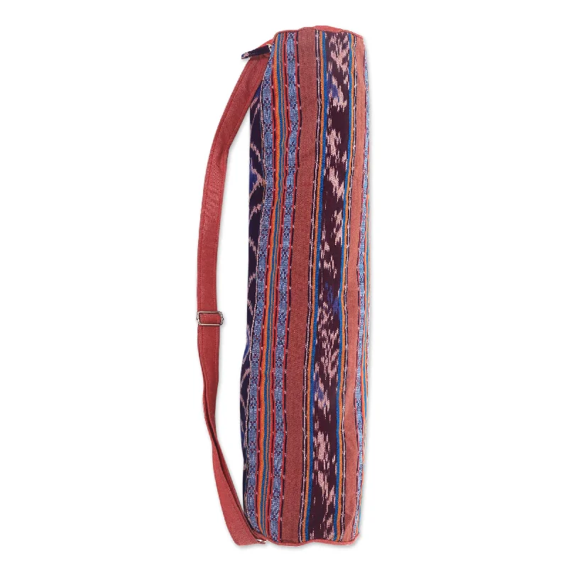 Troso Dusk 100% Hand Woven Cotton Lined Yoga Bag with One Inner Pocket