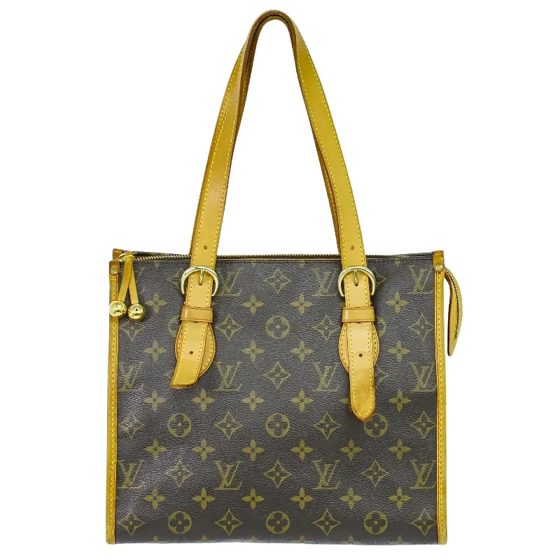 Shoulder bags with monogram designs for personalization -Louis Vuitton Popincourt  Canvas Shoulder Bag (Pre-Owned)