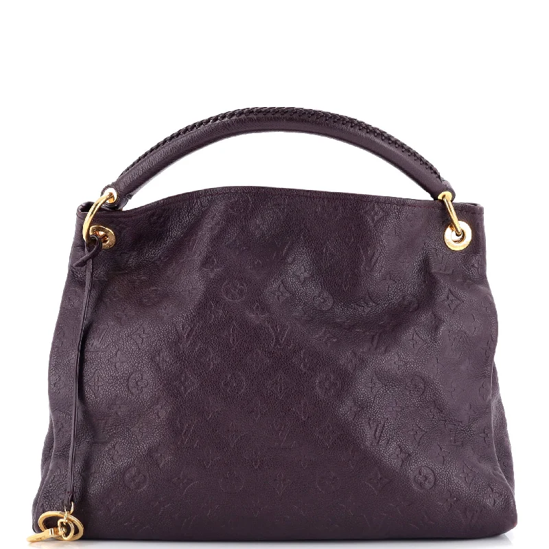 Waterproof shoulder bags ideal for rainy days -Artsy Handbag Monogram Empreinte Leather MM