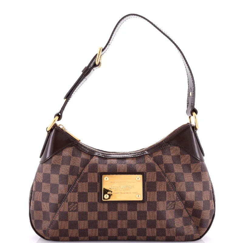 Shoulder bags with padded interiors for laptops -Thames Handbag Damier PM