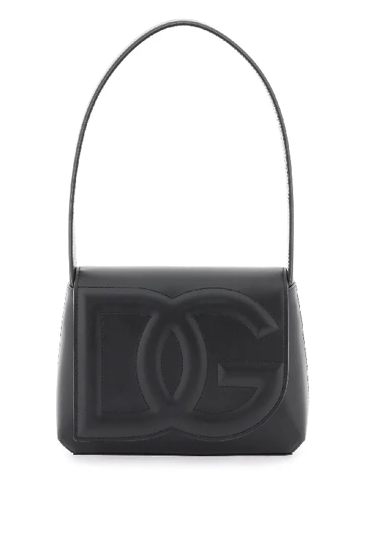 Shoulder bags with sleek zippers for closure -Dolce & Gabbana Dg Logo Shoulder Bag