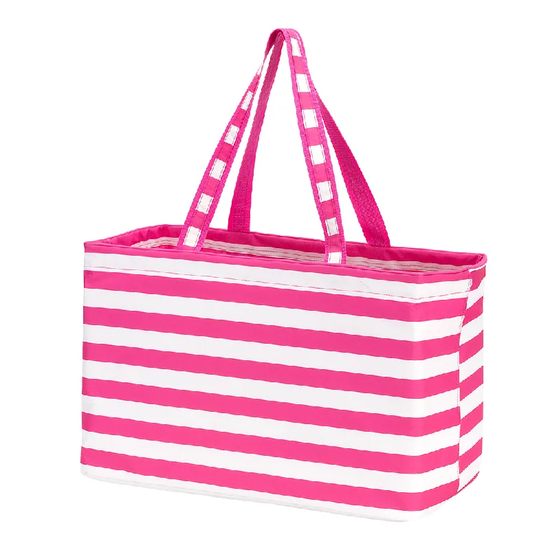 Hot Pink Stripe Ultimate Tote