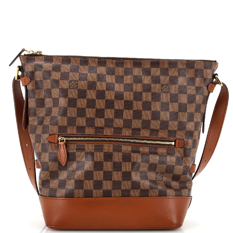 Designer shoulder bags with luxury brand logos -Diane Handbag Damier