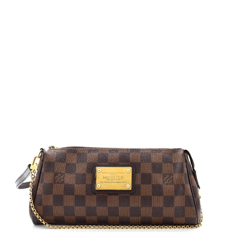 Shoulder bags with padded straps for ease -Eva Handbag Damier