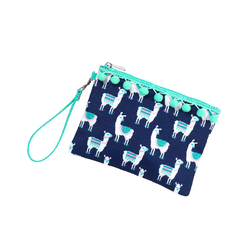 Lulu Llama Wristlet