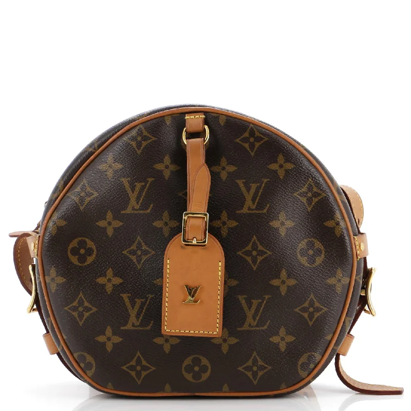 Reversible shoulder bags offering two chic looks -Boite Chapeau Souple Bag Monogram Canvas MM