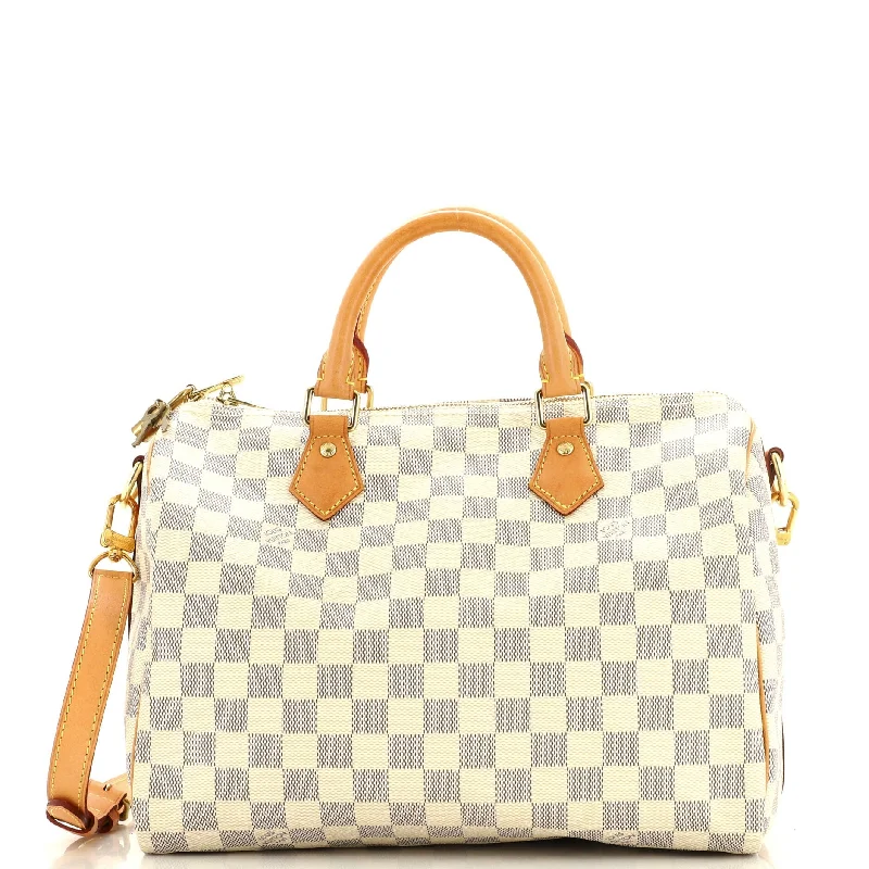 Shoulder bags with artistic prints for creativity -Speedy Bandouliere Bag Damier 30