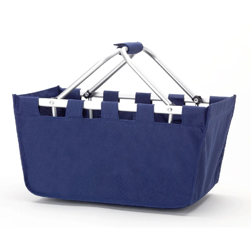 Navy Market Tote