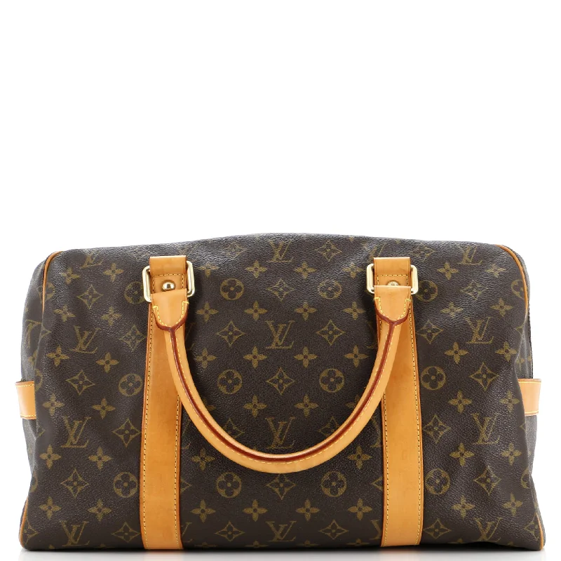 Shoulder bags with seasonal prints for holidays -Carryall Handbag Monogram Canvas