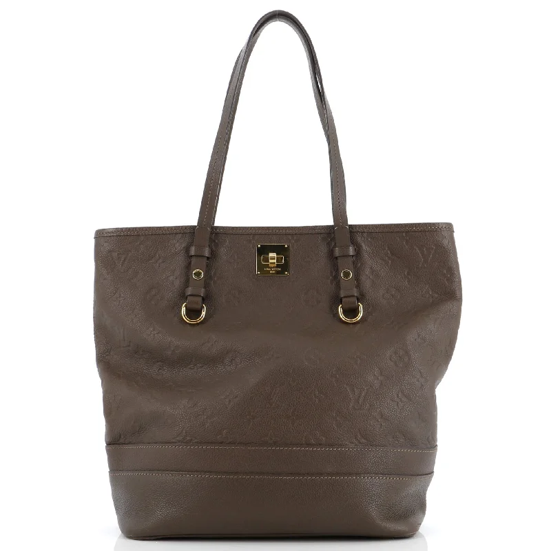 Shoulder bags with structured shapes for class -Citadine Handbag Monogram Empreinte Leather PM