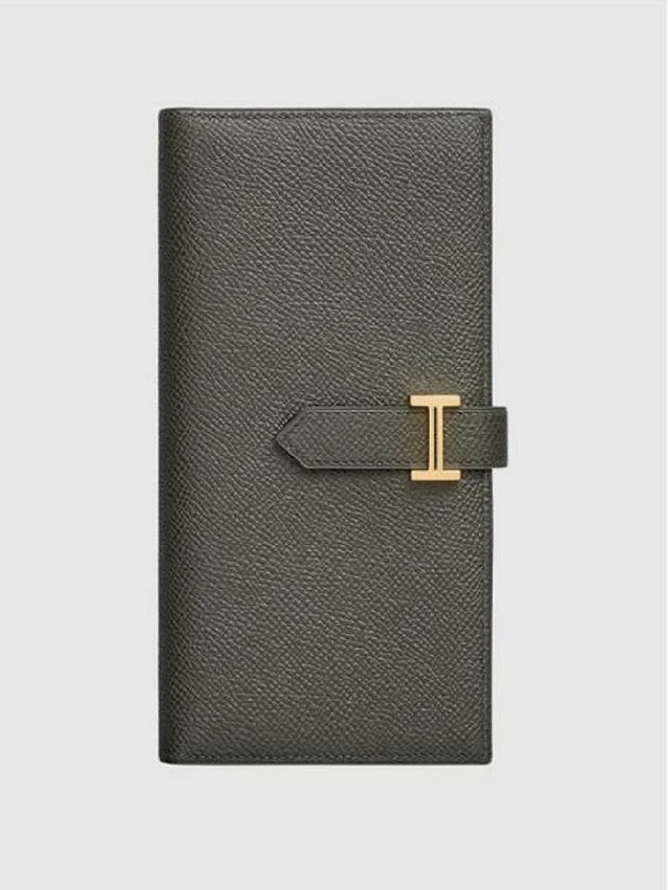 Bean long wallet Bert Gris gold plated H039785CCC6