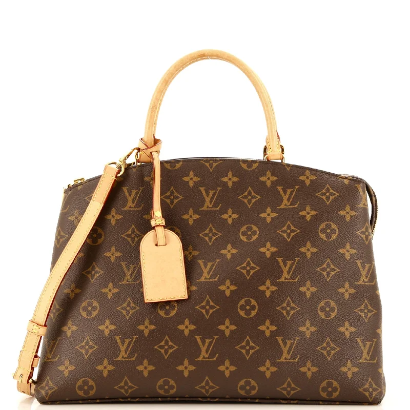 Shoulder bags with thick straps for durability -Grand Palais Handbag Monogram Canvas