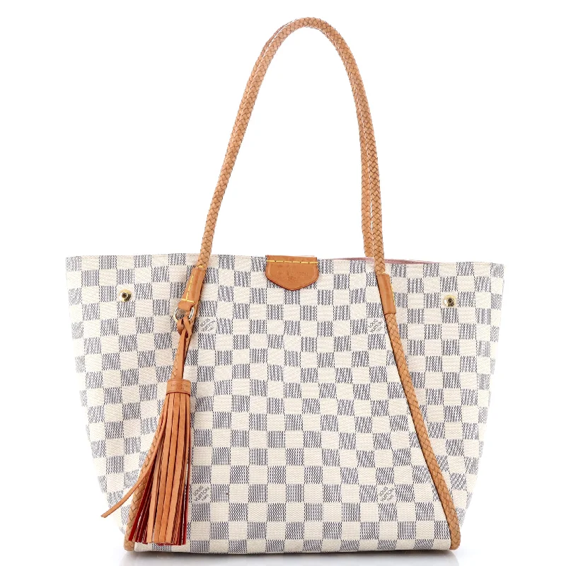 Cotton shoulder bags for lightweight casual wear -Propriano Handbag Damier