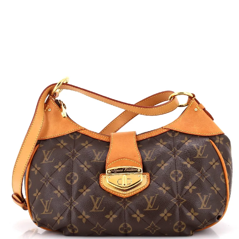 Shoulder bags with padded interiors for laptops -City Handbag Monogram Etoile PM