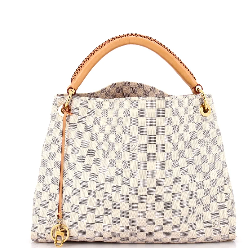 Shoulder bags with padded straps for ease -Artsy Handbag Damier MM