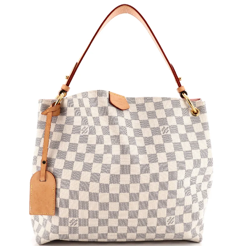 Shoulder bags with lightweight nylon for ease -Graceful Handbag Damier PM