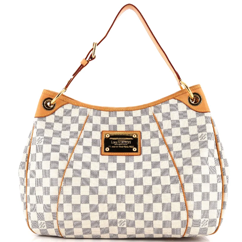 Shoulder bags with drawstring tops for style -Galliera Handbag Damier PM