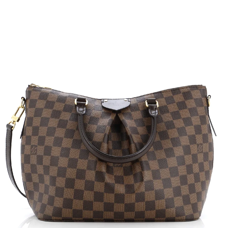 Shoulder bags with reinforced stitching for durability -Siena Handbag Damier MM