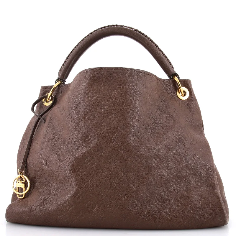 Shoulder bags with playful patterns for fun -Artsy Handbag Monogram Empreinte Leather MM