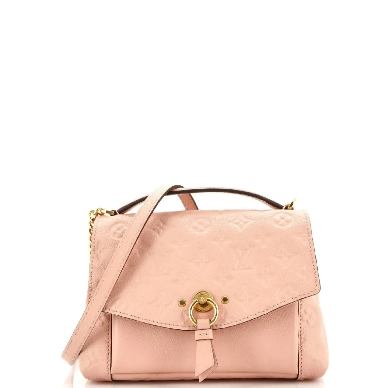 Shoulder bags with reinforced stitching for durability -Blanche Handbag Monogram Empreinte Leather BB