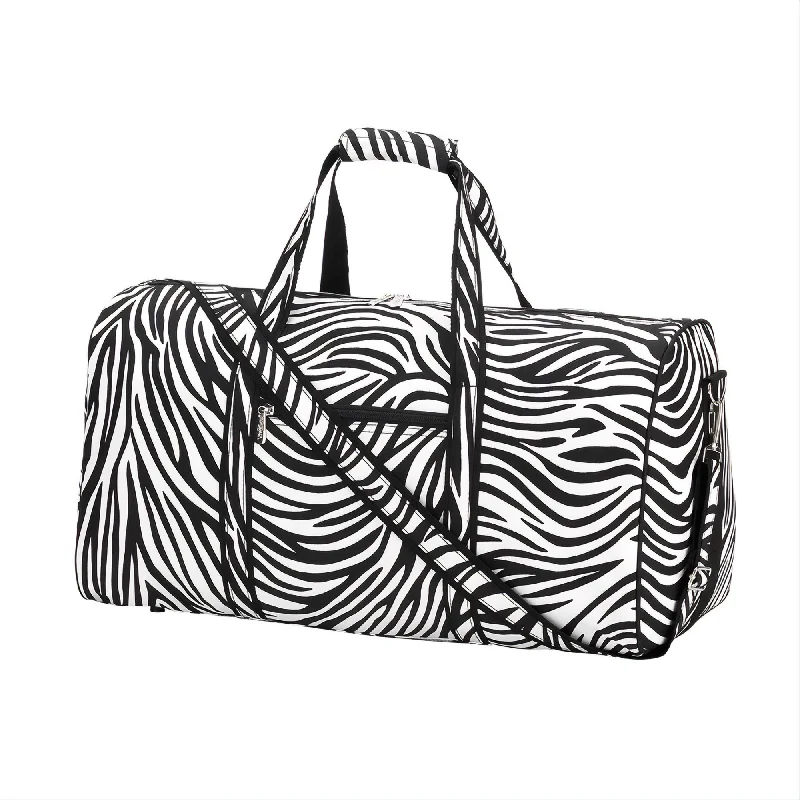 Zebra Duffel Bag