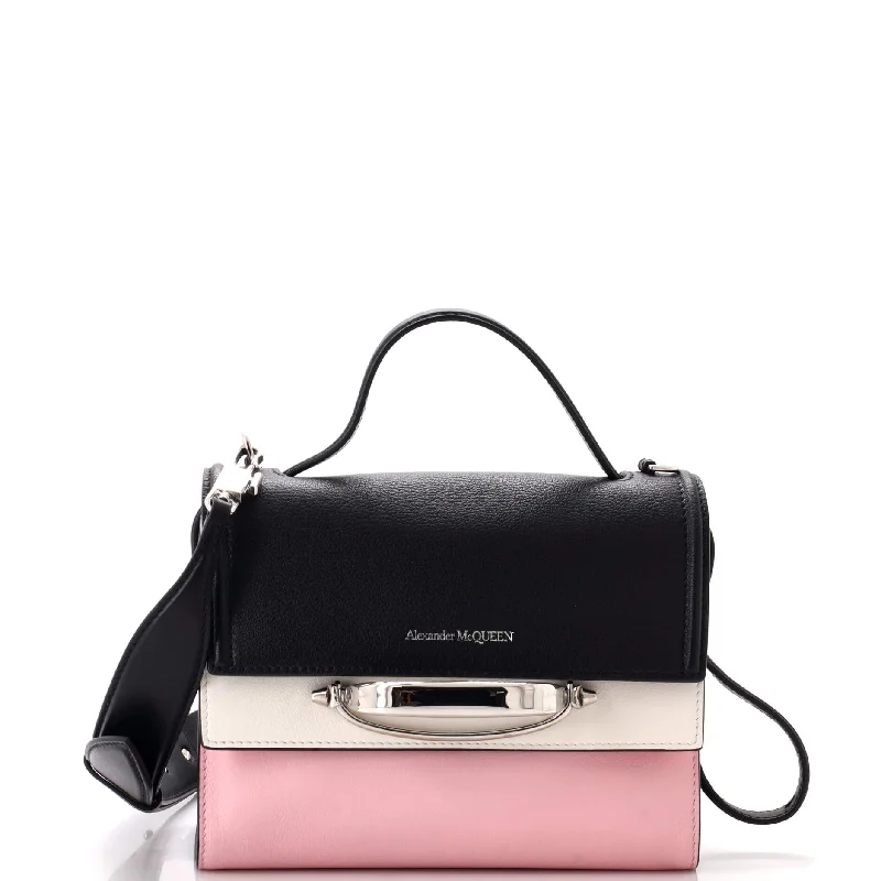 Shoulder bags with soft leather for luxury -The Story Top Handle Bag Leather