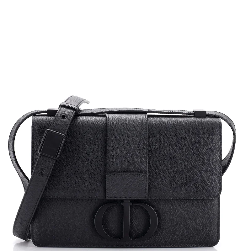 Shoulder bags with modern cutouts for style -Ultra Matte 30 Montaigne Flap Bag Leather