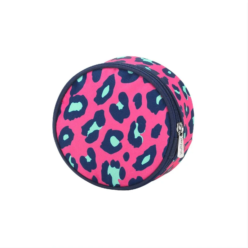 Hot Pink Leopard Jewelry Case