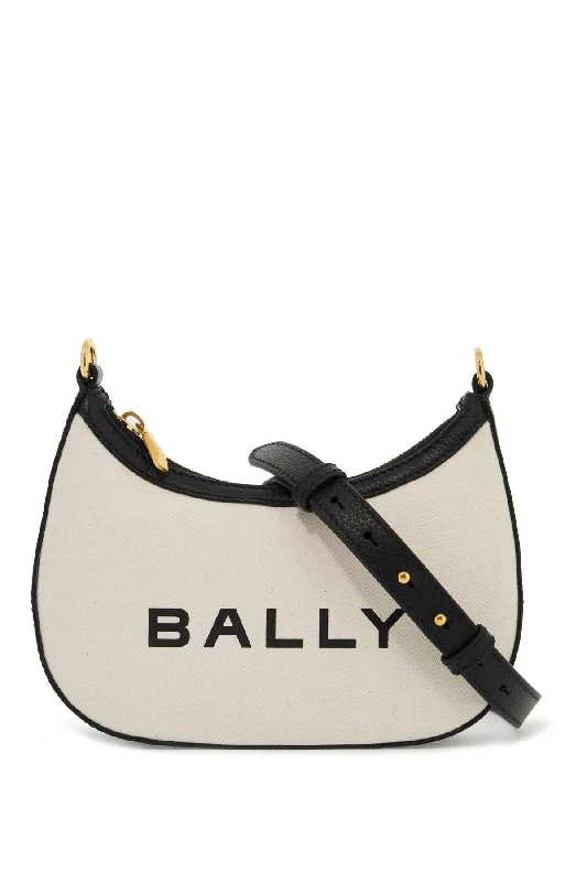 Shoulder bags with retro logos for charm -Bally Ellipse Bar Shoulder Bag