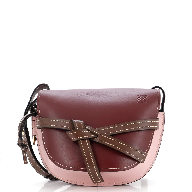 Leather shoulder bags for stylish everyday carry -Gate Shoulder Bag Leather Small