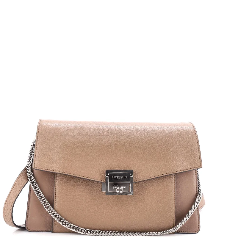 Shoulder bags with neutral tones for versatility -GV3 Flap Bag Leather Medium