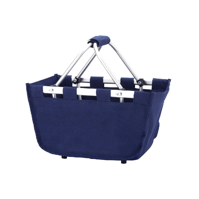 Mini Navy Market Tote