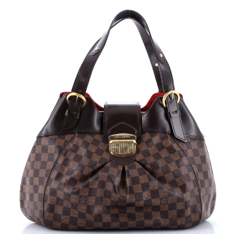 Shoulder bags with sturdy canvas for longevity -Sistina Handbag Damier PM