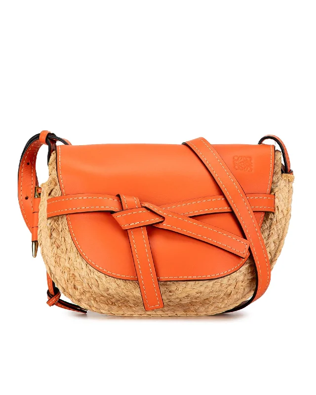 Best tote bags for the beach with waterproof materials for durability-Raffia Gate Crossbody Bag