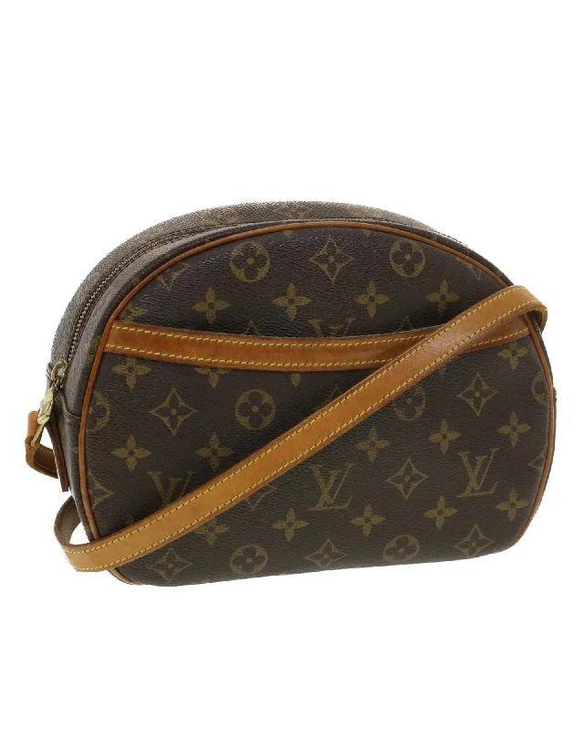 Best tote bags with contrasting leather straps for a modern and sophisticated look-Monogram Blois Shoulder Bag - Louis Vuitton