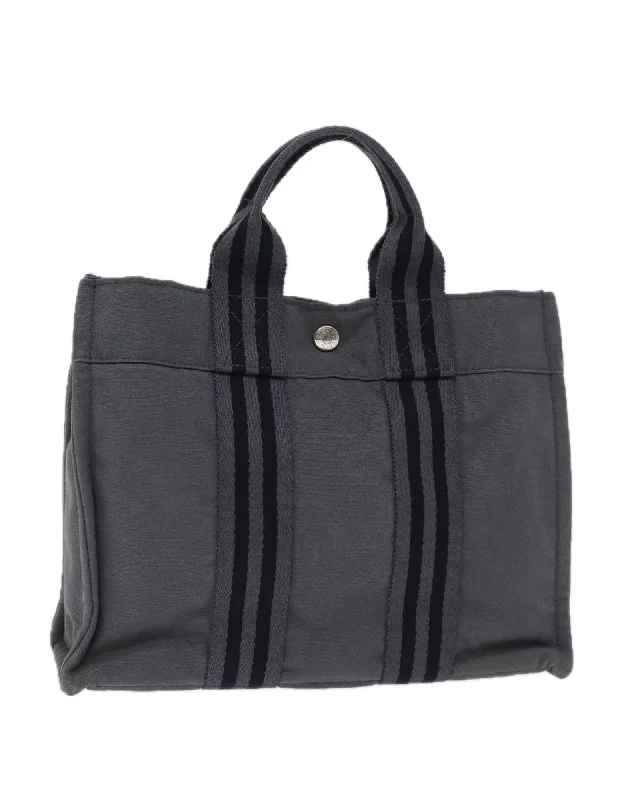 Tote bags with athletic-inspired designs for a sporty and casual look-Canvas Hand Bag with Multiple Functionality and Spacious Design