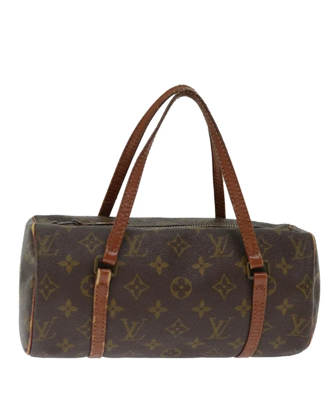 Best tote bags with contrasting leather straps for a modern and sophisticated look-Authentic Louis Vuitton Monogram Papillon Handbag