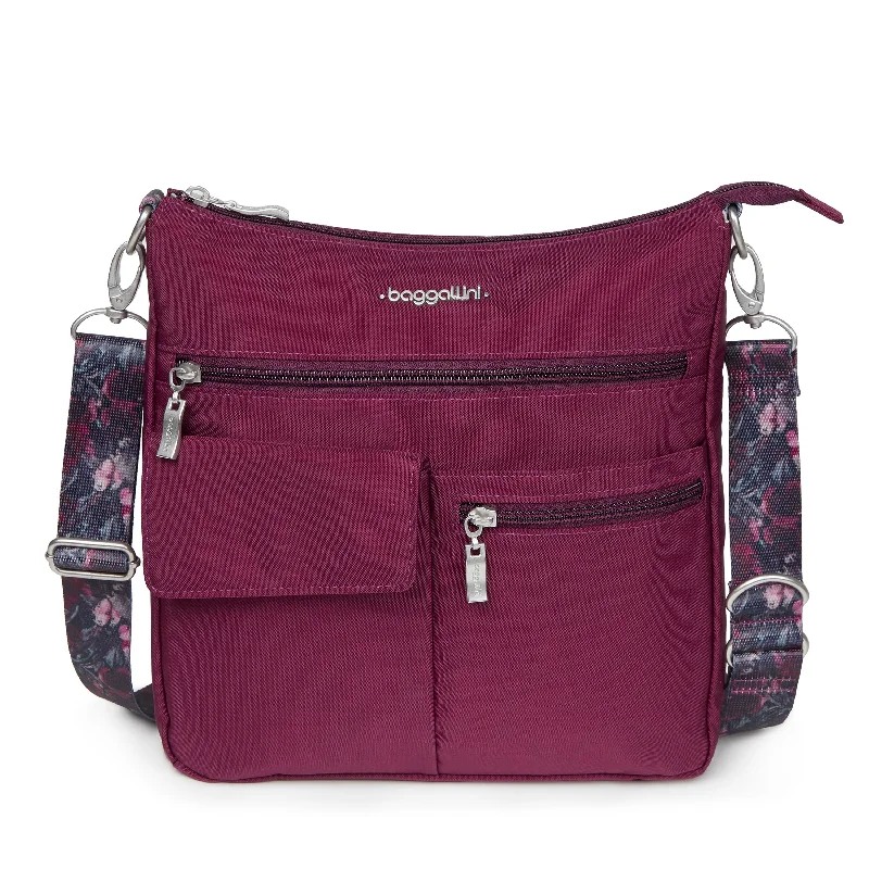 Handle bags with laptop sleeves for work -baggallini Town Square Crossbody