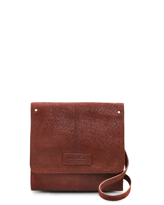 Handle bags with sleek leather for work -Brook Flap Crossbody