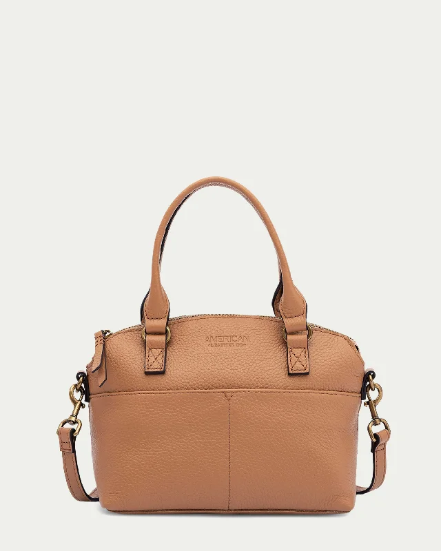 Handle bags with wide openings for access -Carrie Mini Dome Crossbody