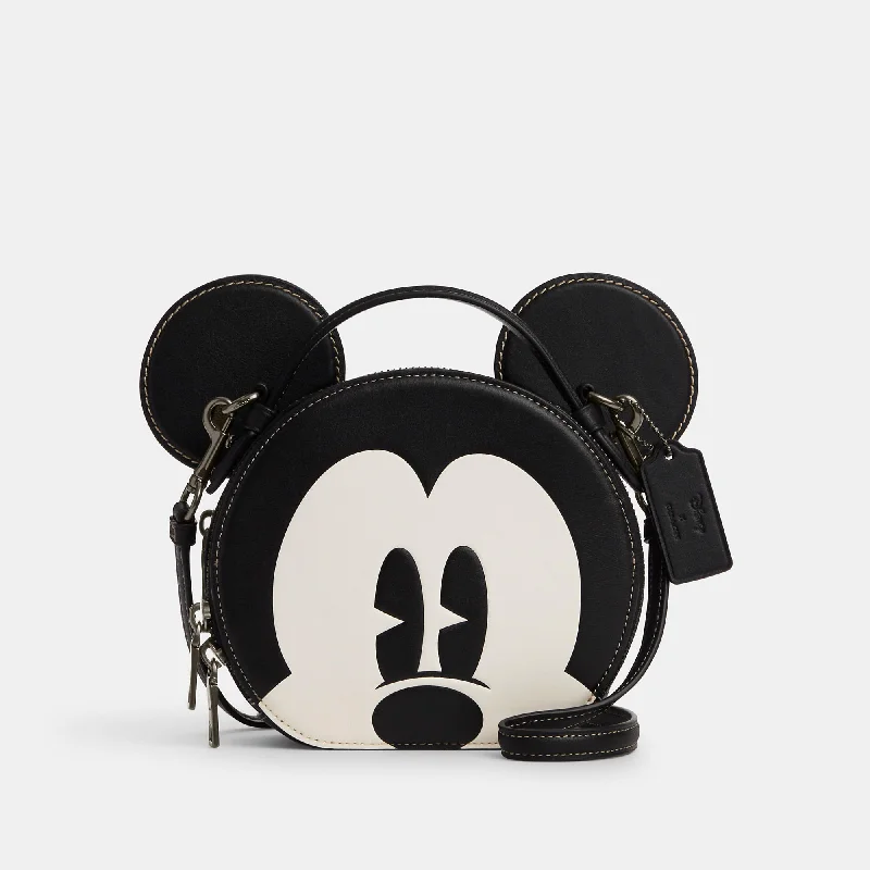 Handle bags with abstract art for uniqueness -Coach Outlet Disney X Coach Mickey Mouse Ear Bag