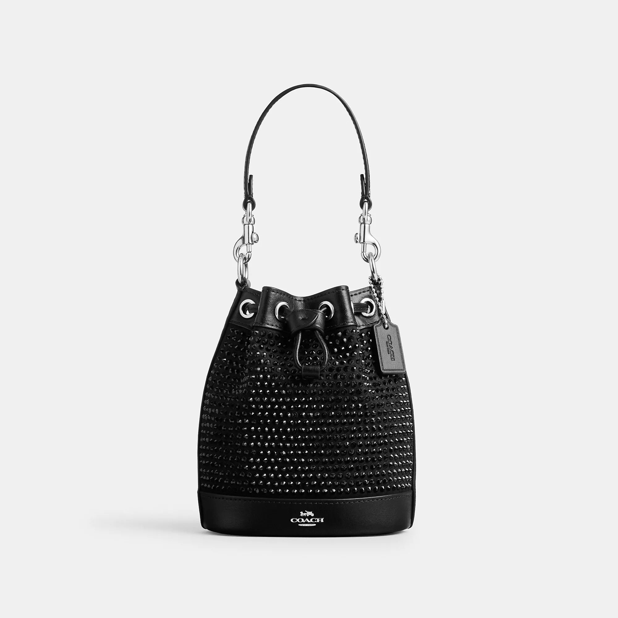 Handle bags with spacious pockets for travel -Coach Outlet Mini Bucket Bag