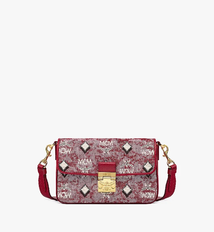 Handle bags with sleek silhouettes for fashion -Crossbody Bag In Vintage Monogram Jacquard