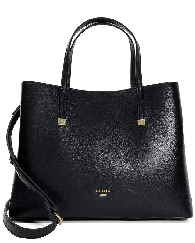 Handle bags with sleek hardware for sophistication -Dune London Dinkydorrie Tote