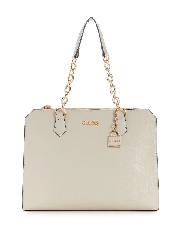 Handle bags with pastel colors for softness -Ellison Satchel