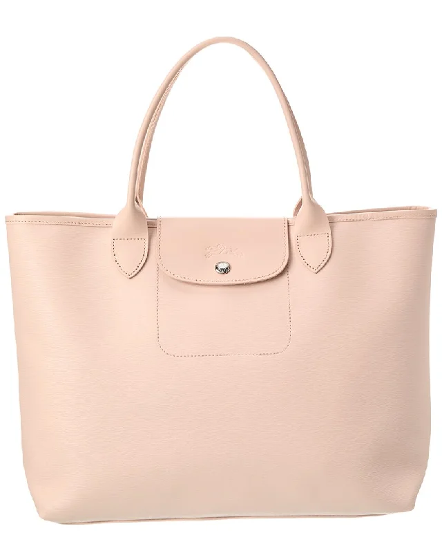 Handle bags with padded handles for comfort -Longchamp Le Pliage City Canvas Bag