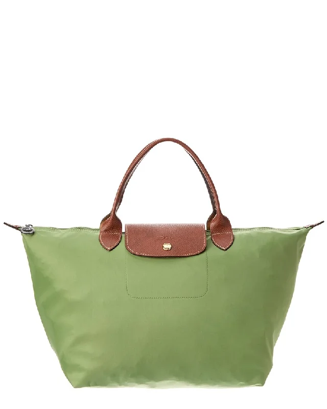 Handle bags with sleek zippers for closure -Longchamp Le Pliage Original Nylon Bag