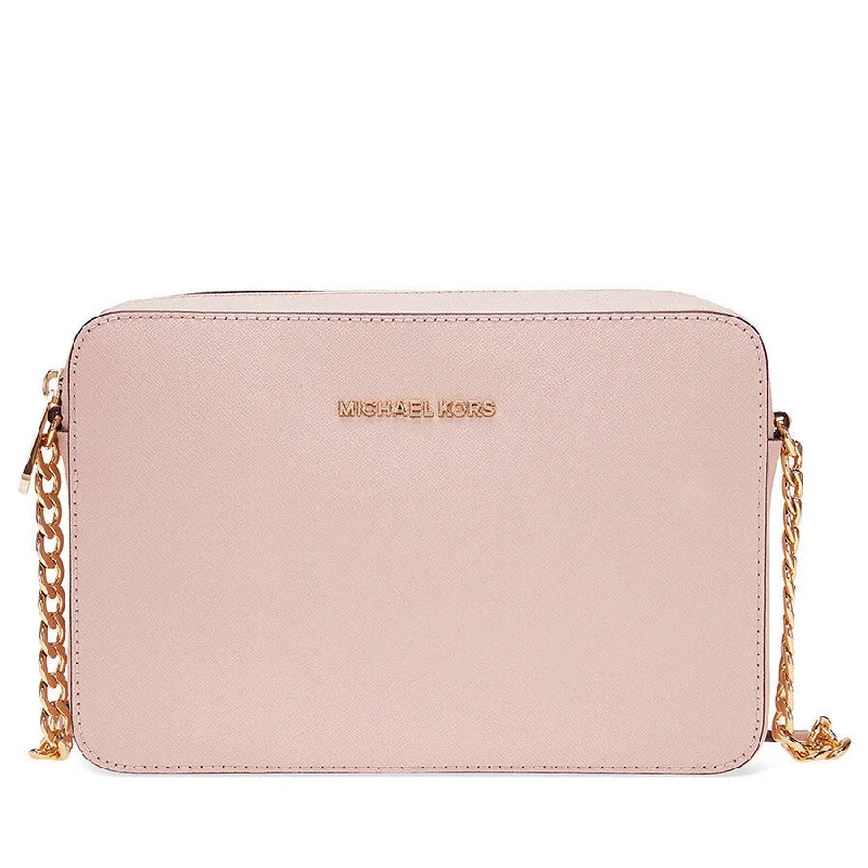 Handle bags with soft linings for protection -Michael Kors Jet Set Travel East West Crossbody Bag